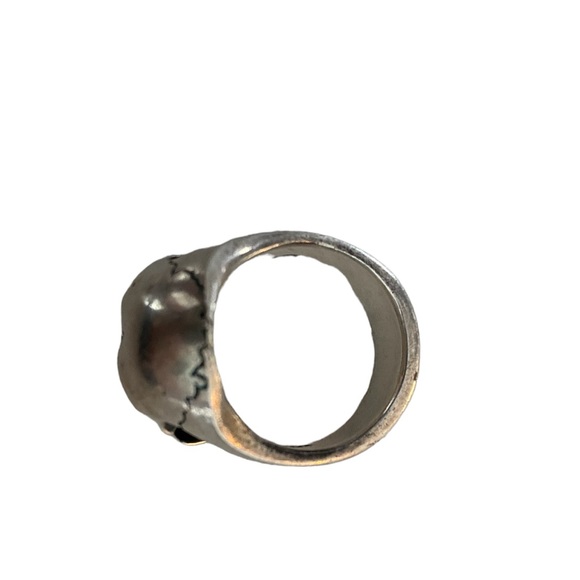 Dead Ringer Sterling Silver Skull Ring Yorick 1 size 10 - Picture 4 of 8